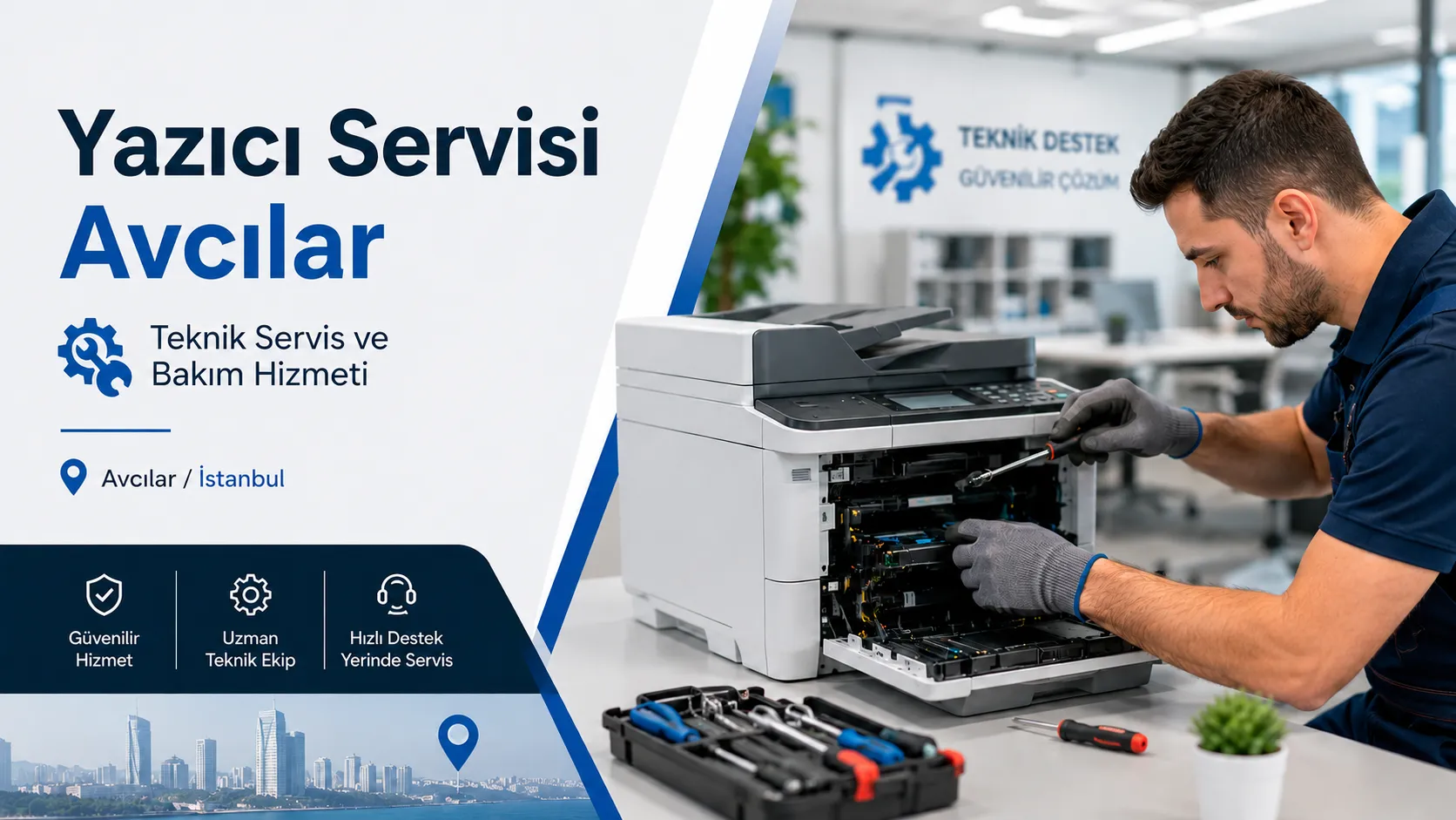 Avcılar Yazıcı Teknik Servis ve Bakım Hizmeti