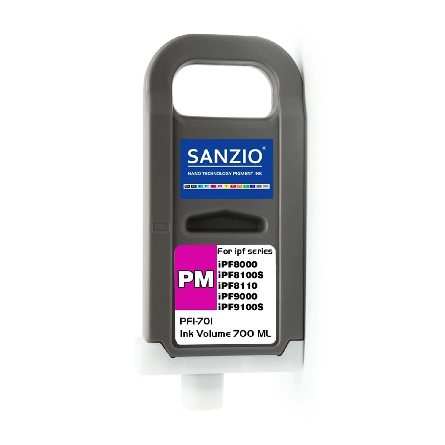 Canon PFI-704PM Foto Kırmızı Muadil Kartuş