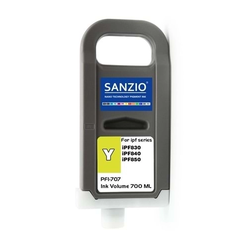 Canon PFI-707Y Sarı Muadil Kartuş