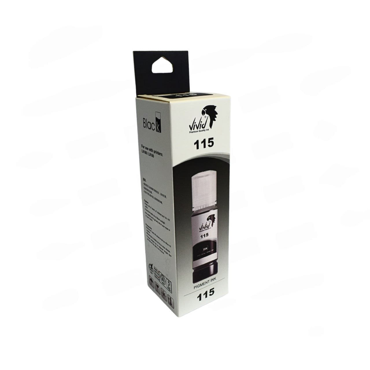Epson 115 Muadil Pigment Siyah Mürekkep 70 ml