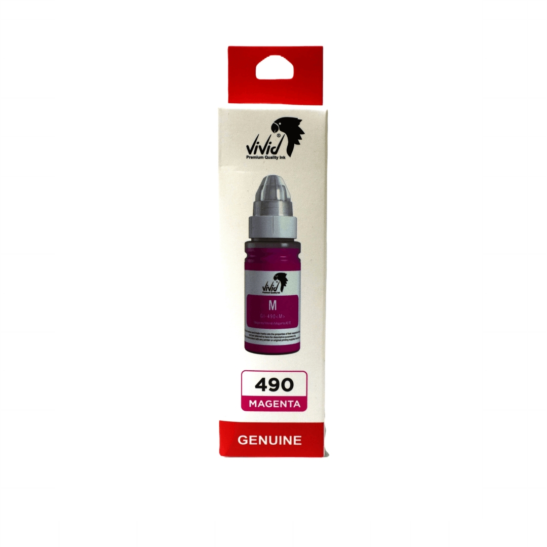 Canon 490 Kırmızı Muadil Mürekkep – 70 ml – VİVİD