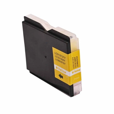 Brother LC37-LC57-LC970-LC1000 Sarı Muadil Kartuş