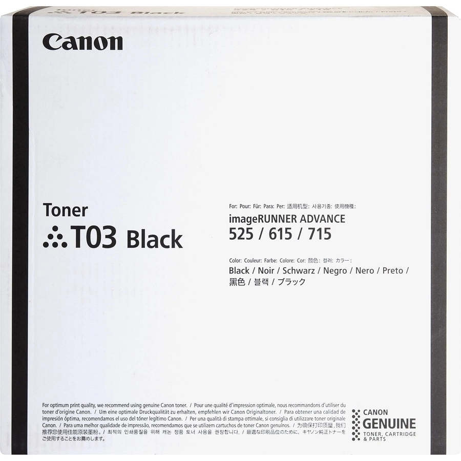 Canon T03 (2725C001) Siyah Orjinal Toner - DX-527i / DX-617i