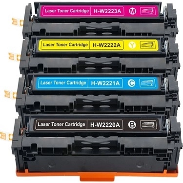 Canon CRG-075 4 Renk Muadil Toner Çipli