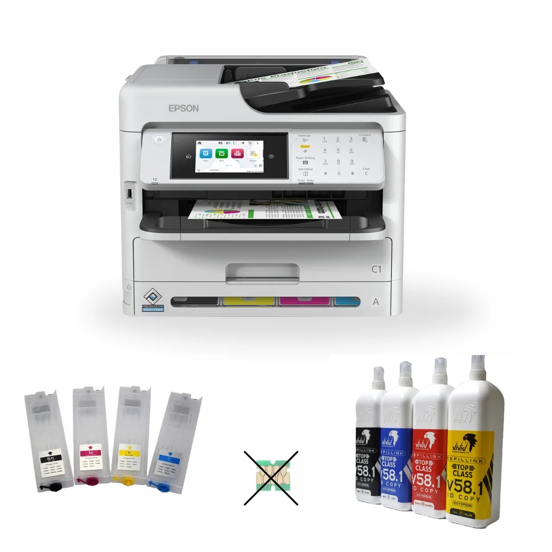 EPSON WF-C5890DWF (Sınırsız Mürekkep Yazılımlı) - TonerJet
