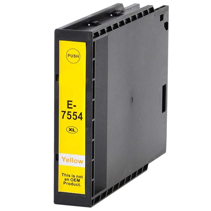 Epson T7554 Sarı Muadil Kartuş Yüksek Kapasiteli