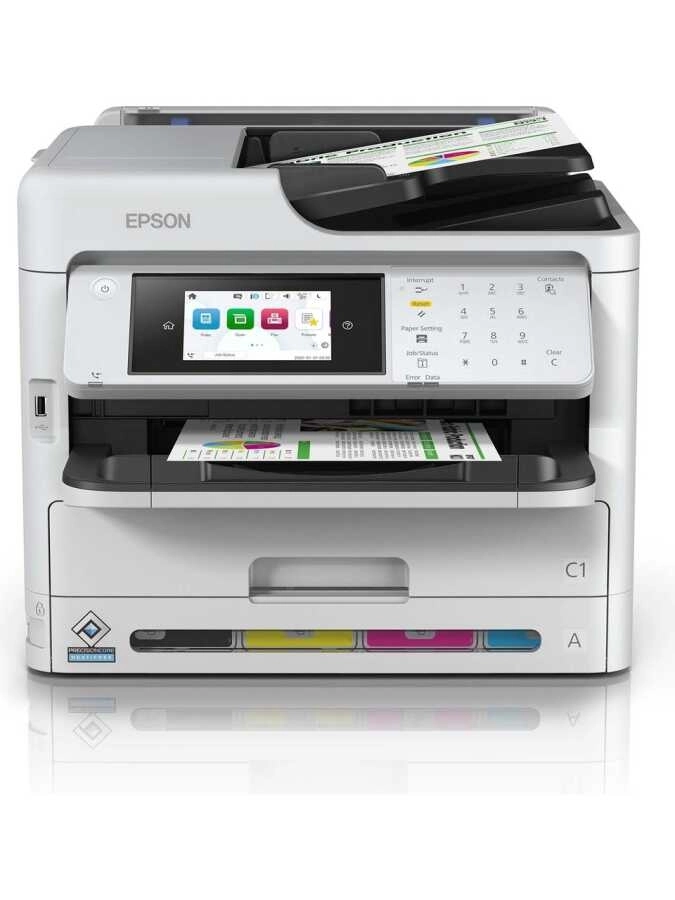 Epson WorkForce Pro WF-C5890DWF Tarayıcı + Fotokopi + Faks Renkli Çok Fonksiyonlu Mürekkep Püskürtmeli Yazıcı