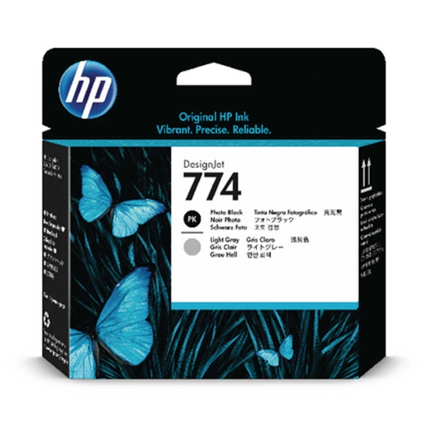 HP 774 P2W00A Foto Siyah-Açık Gri Baskı Kafası