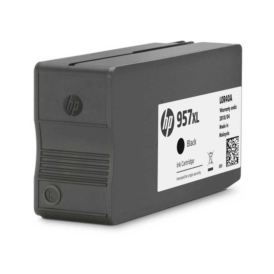 Hp 957XL-L0R40AE Siyah Muadil Kartuş Extra Yüksek Kapasiteli