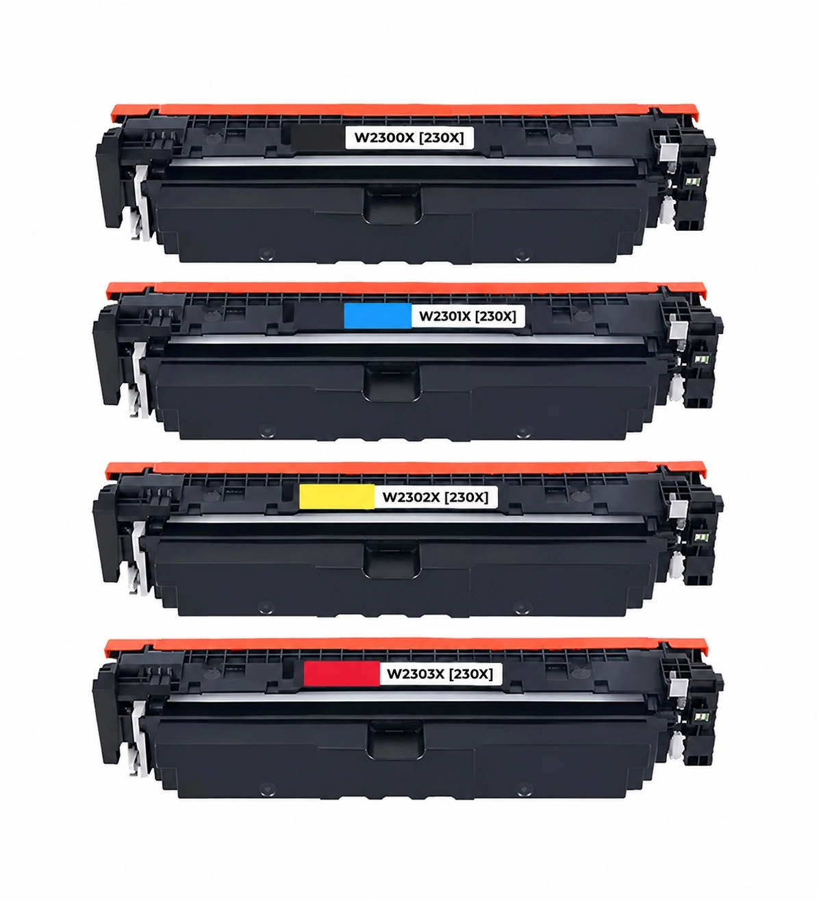 Hp W2300X  (230X)YÜKSEK KAPASİTE CHİPLİ  SET 