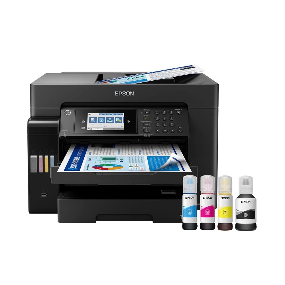 Epson EcoTank L15150 Fotokopi + Tarayıcı + Faks A3/A4 Renkli Mürekkep Tanklı Yazıcı