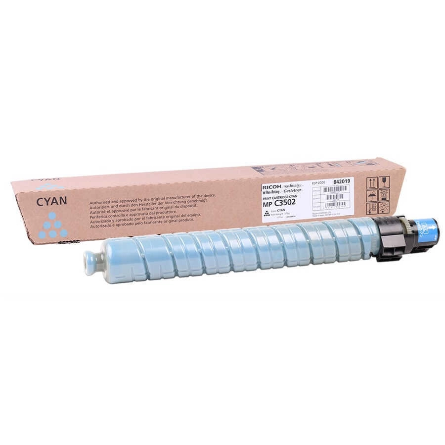 Ricoh Aficio MP-C3002 Mavi Muadil Fotokopi Toner