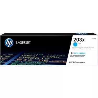HP 203X CF541X Mavi Yüksek Kapasiteli Orijinal Toner