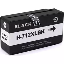 Hp 712-3ED70A Siyah Muadil Kartuş