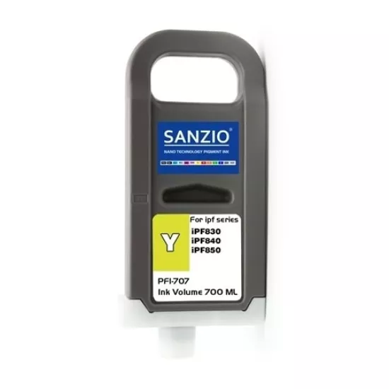Canon PFI-707Y Sarı Muadil Kartuş
