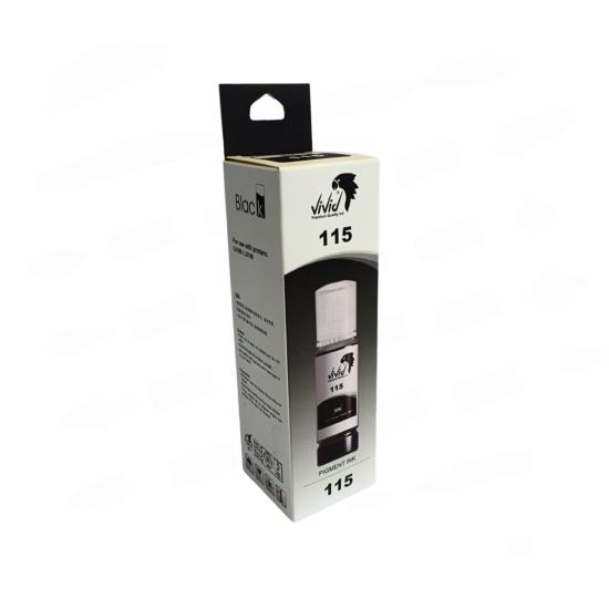 Epson 115 Pigment Siyah Mürekkep 70ml — Canlı Baskılar | TonerJet