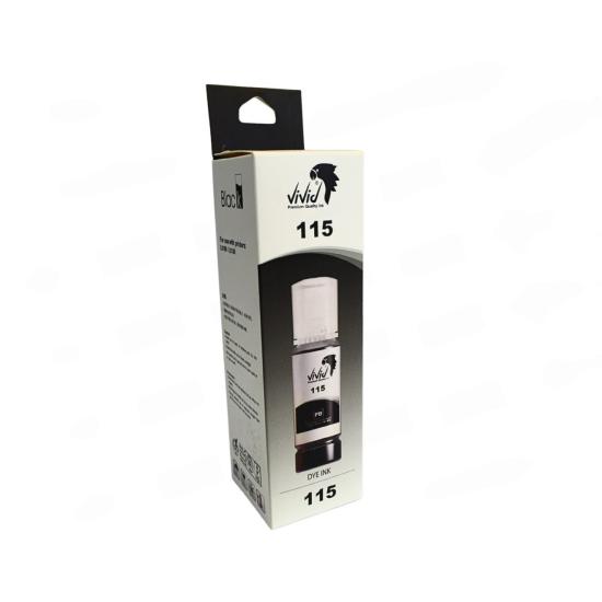Epson 115 Muadil Dye Siyah Mürekkep 70ml | TonerJet