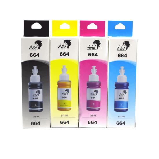 Epson L300 Mürekkep Seti — Vivid 664 Muadil | TonerJet