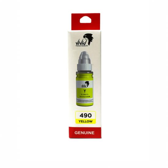 Canon 490 Sarı Mürekkep 70ml — Canlı Renkler | TonerJet