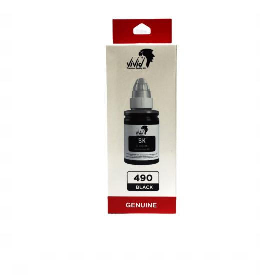 Canon 490 Siyah Mürekkep 135ml — Vivid Muadil | TonerJet