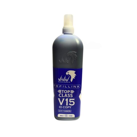 Vivid V15 Dye Mavi Mürekkep 1L — Canlı Renkler | TonerJet