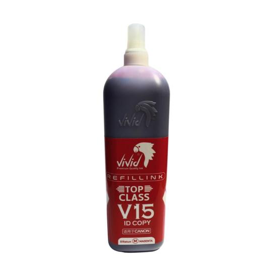Vivid V15 Kırmızı Mürekkep 1L — Profesyonel Baskı | TonerJet