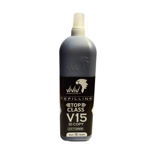Vivid V15 Dye Siyah Mürekkep 1L — Canon Yazıcı | TonerJet