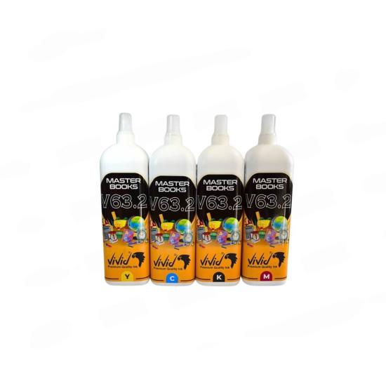 Vivid V63.2 Dye Mürekkep Seti — Canlı Renkli Baskılar | TonerJet