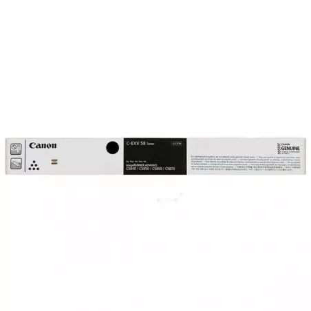 Canon C-EXV 58 Siyah Orjinal Toner