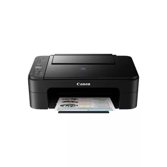 Canon Pixma E3440 Wi-Fi -Tarayıcı - Fotokopi Çok Fonksiyonlu Mürekkep Püskürtmeli Yazıcı