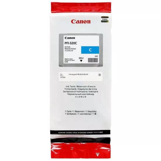 Canon PFI-320/2891C001 Mavi Muadil Kartuş