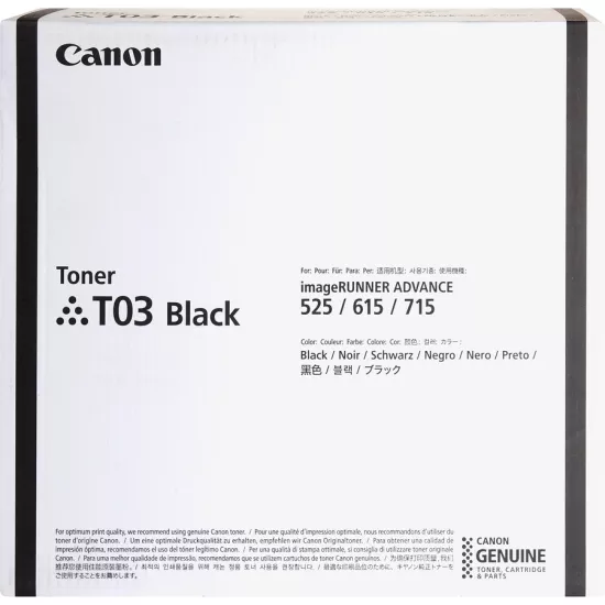 Canon T03 (2725C001) Siyah Orjinal Toner - DX-527i / DX-617i