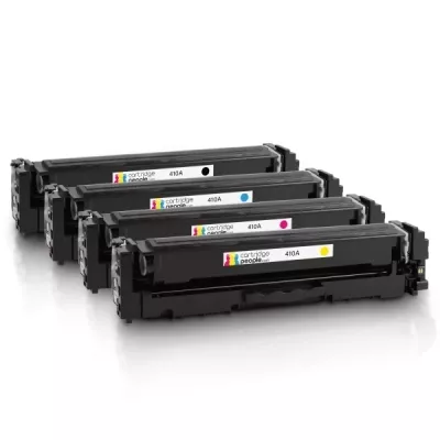 HP 410A (CF410A - CF411A - CF412A - CF413A) Muadil Toner Seti