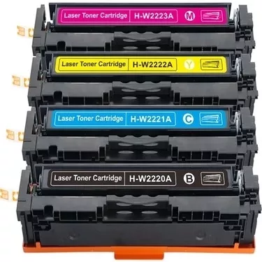 Canon CRG-075 4 Renk Muadil Toner Çipli