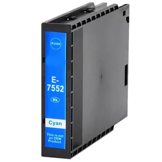 Epson T7552 Mavi Muadil Kartuş Yüksek Kapasiteli