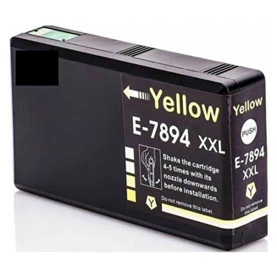 Epson T7894-C13T789440 Sarı Muadil Kartuş Extra Yüksek Kapasiteli