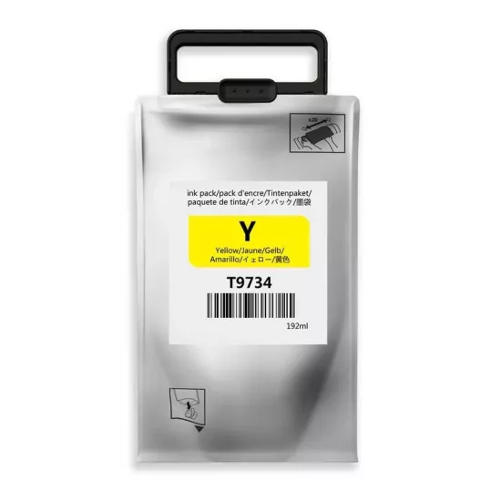 Epson T9734XL-C13T973400 Sarı Muadil Kartuş Yüksek Kapasiteli