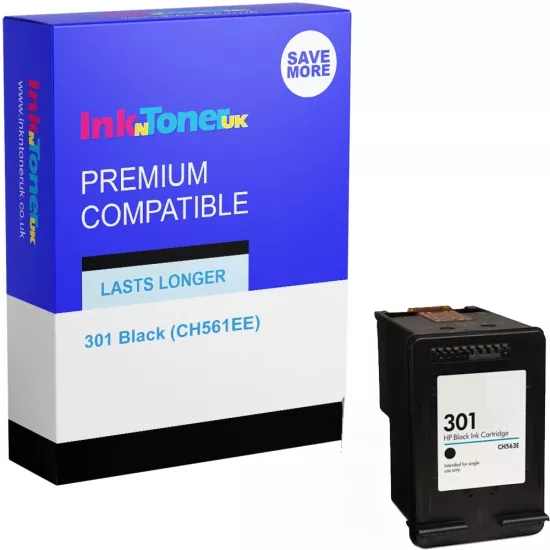 Hp 301-CH561E Siyah Muadil Kartuş
