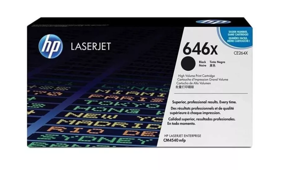 Hp 646X-CE264XC Siyah Orjinal Toner Yüksek Kapasiteli