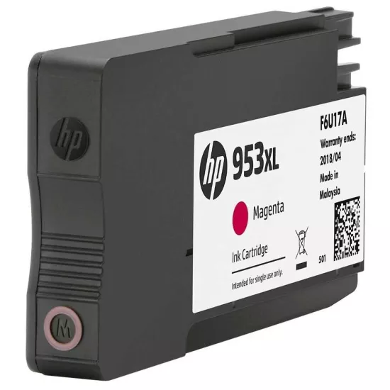 HP 953XL Yüksek Kapasiteli Kırmızı Orijinal Mürekkep Kartuşu F6U17AE