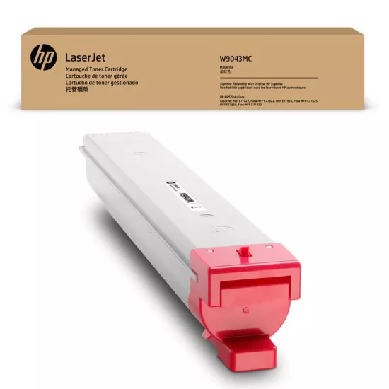 HP W9193MC Kırmızı Orjinal Toner - LaserJet MFP E77822 / E77825