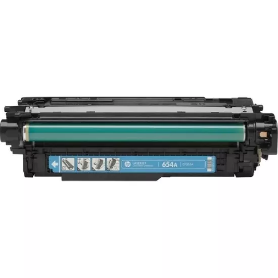 HP CF331A (654A) Mavi Muadil Toner