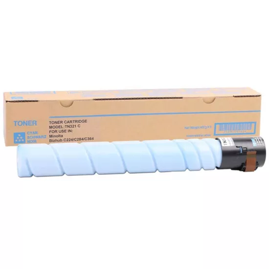 Konica Minolta TN-321 Mavi Muadil Fotokopi Toner