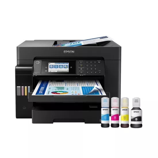 Epson EcoTank L15150 Fotokopi + Tarayıcı + Faks A3/A4 Renkli Mürekkep Tanklı Yazıcı
