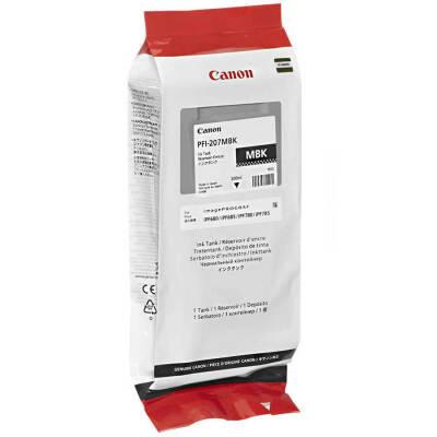 Canon PFI-207MBK Mat Siyah Orjinal Kartuş