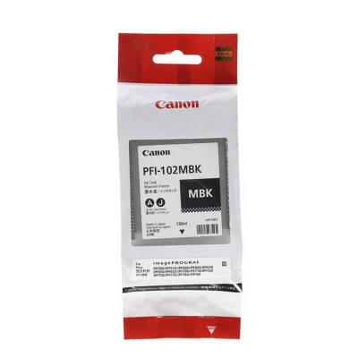 Canon PFI-102MBK Mat Siyah Orjinal Kartuş
