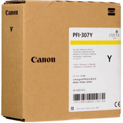 Canon PFI-307Y Sarı Orjinal Kartuş