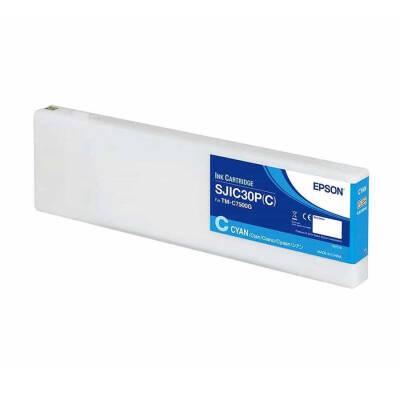 Epson SJIC30-C33S020640 Mavi Orjinal Kartuş