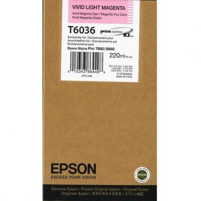 Epson T6036-C13T603600 Açık Kırmızı Orjinal Kartuş