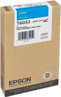Epson T6032-C13T603200 Mavi Orjinal Kartuş